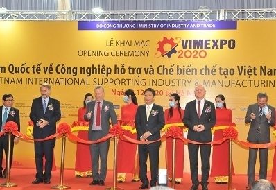 International expo on support industries, processing-manufacturing opens